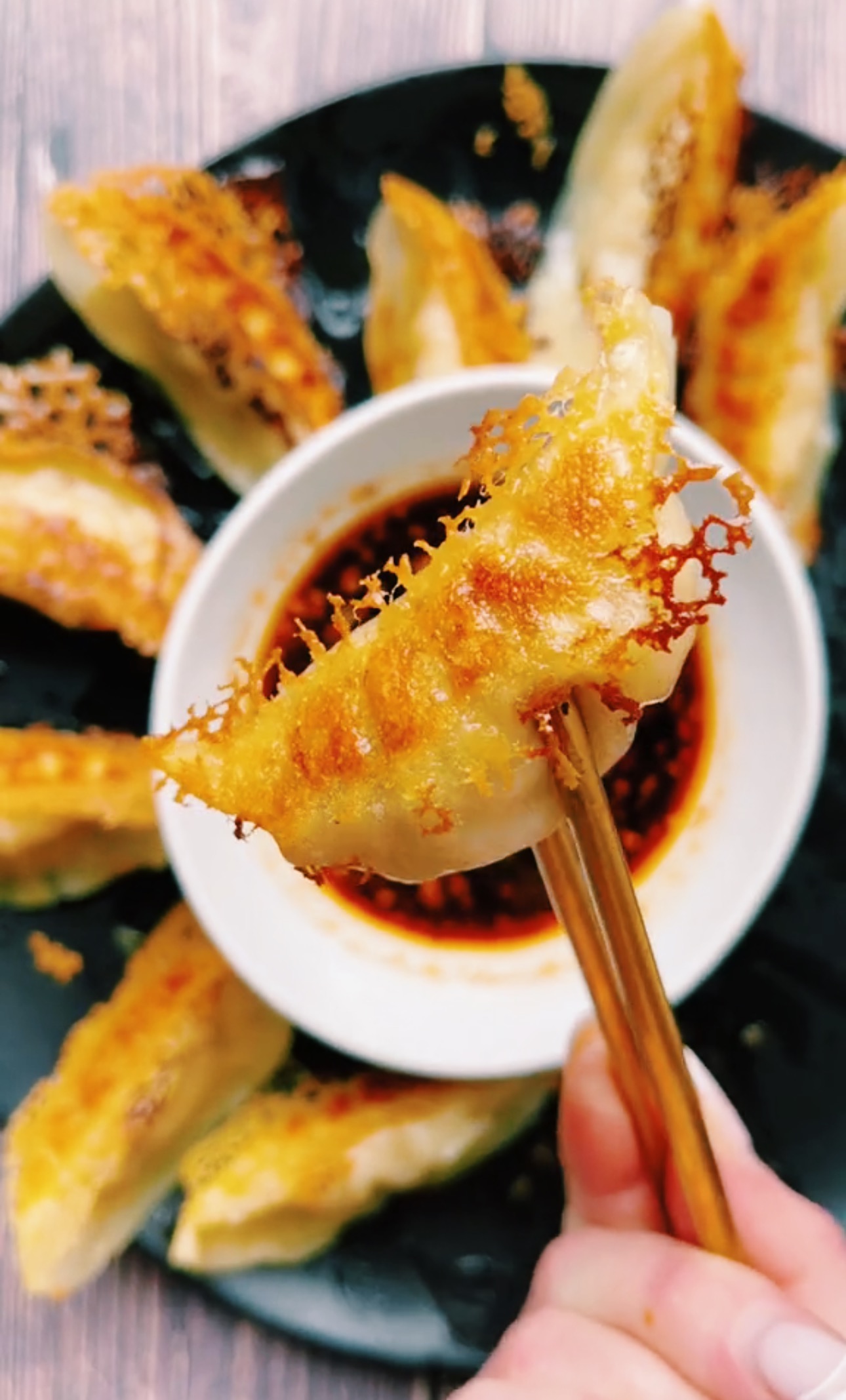 Blacklist Italia Siti Pedo - Crispy Potstickers- Quick and Easy Dinner - Kelsey's Food Reviews