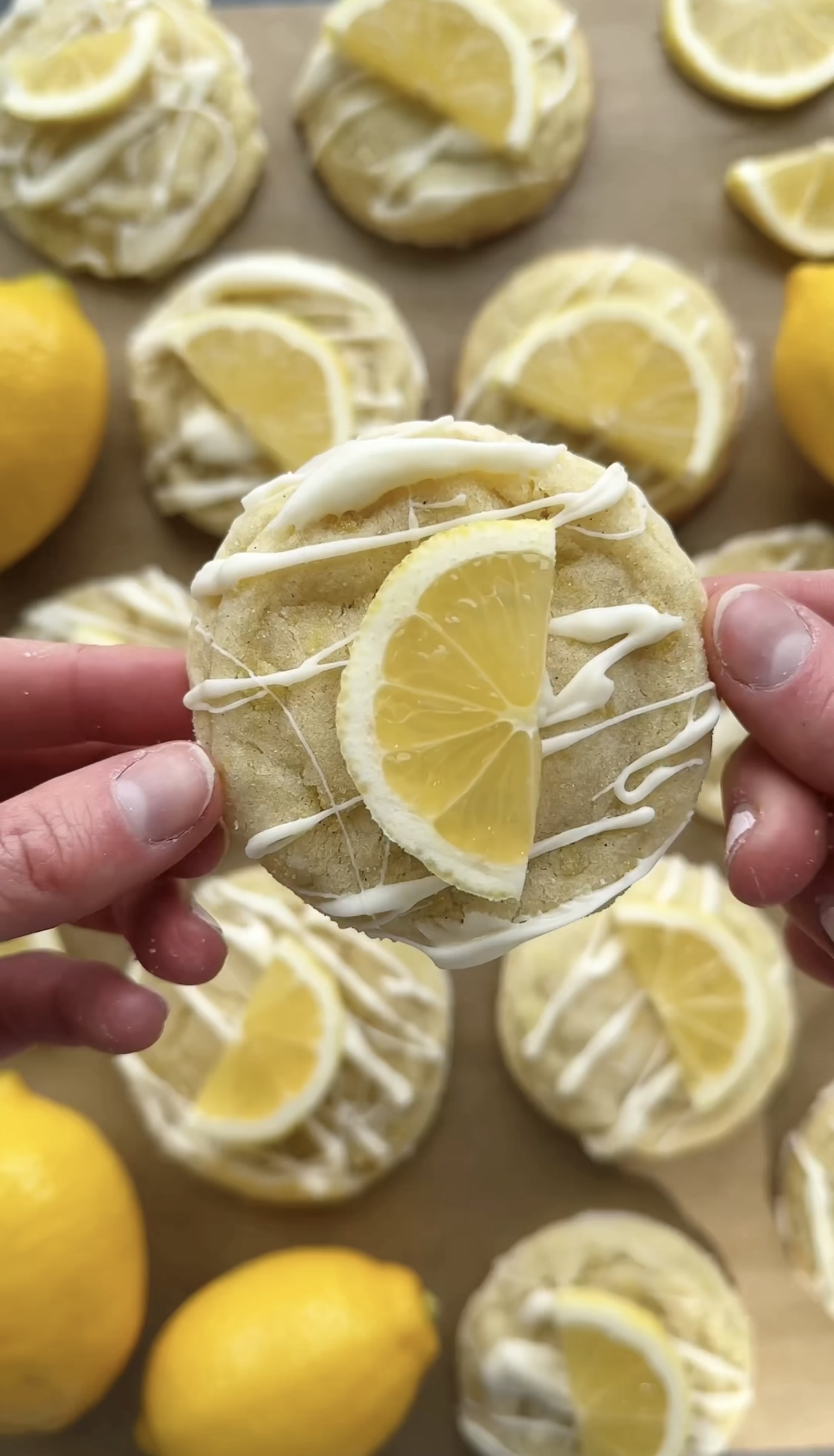 Lemon Sugar Cookies: White Chocolate Dipped Easter Dessert